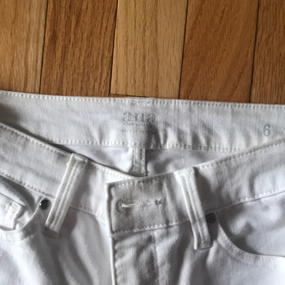 White jeans